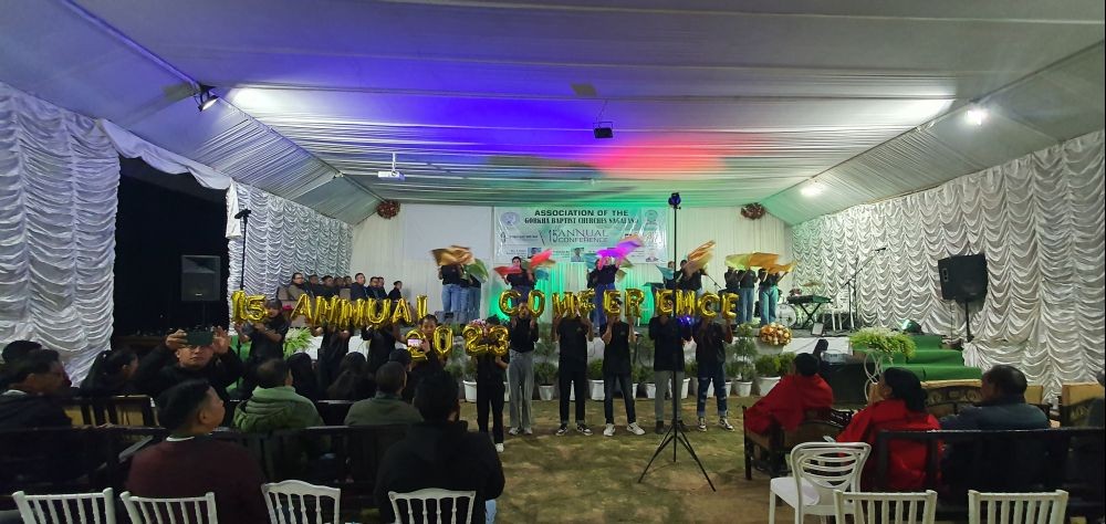 15th annual general conference of Association of Gorkha Baptist Church Council commenced at Hopongkyü Memorial Hall, Kiphire on January 6.